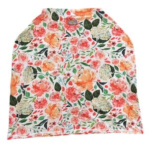 Itzy Ritzy Floral Nursing Cover Multi Use‎ Car Seat Stretchy Breathable